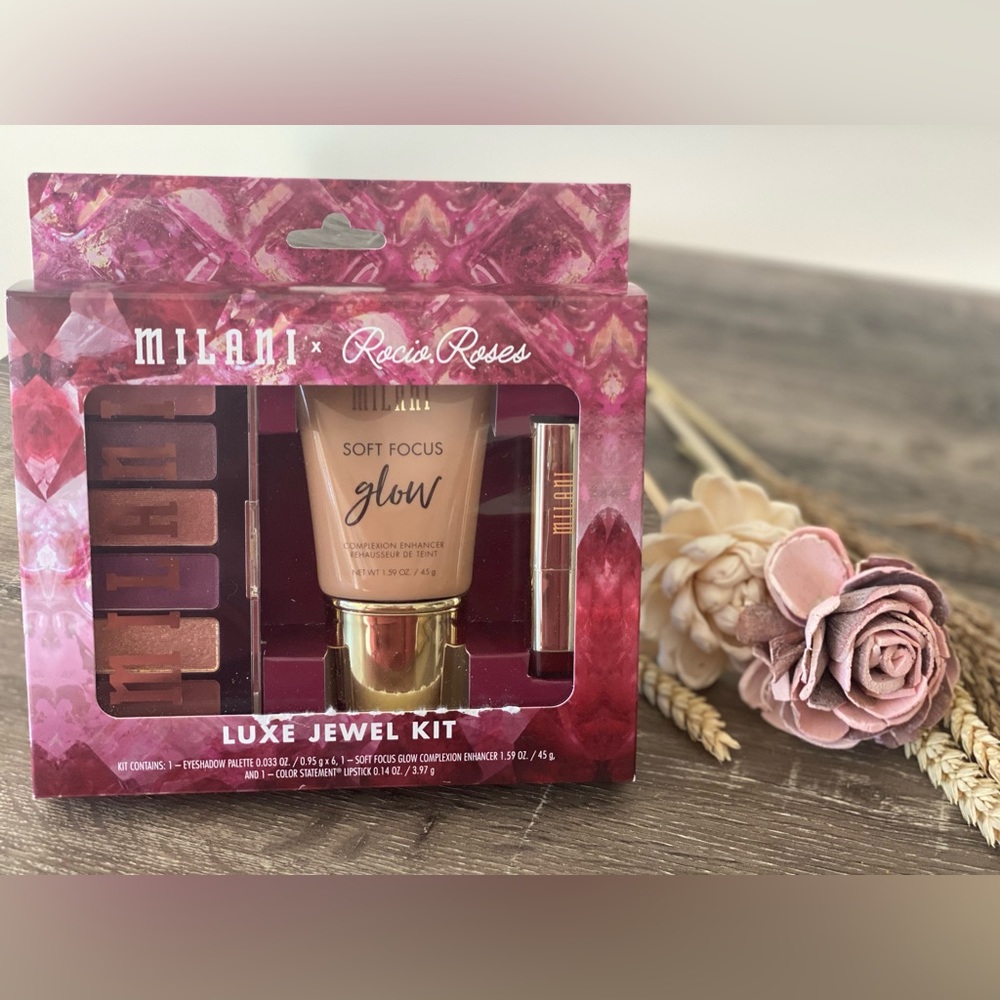 🔥FINAL SALE🏷️ NWT MILANI MAKEUP LUXE JEWEL KIT COLLABORATION WITH ROCIO SORIA
